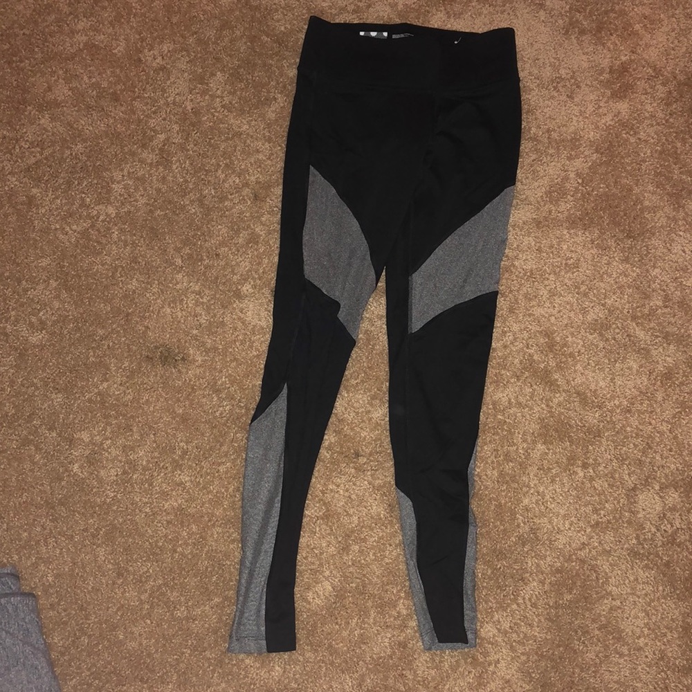 Sheer and Black PINK Leggings